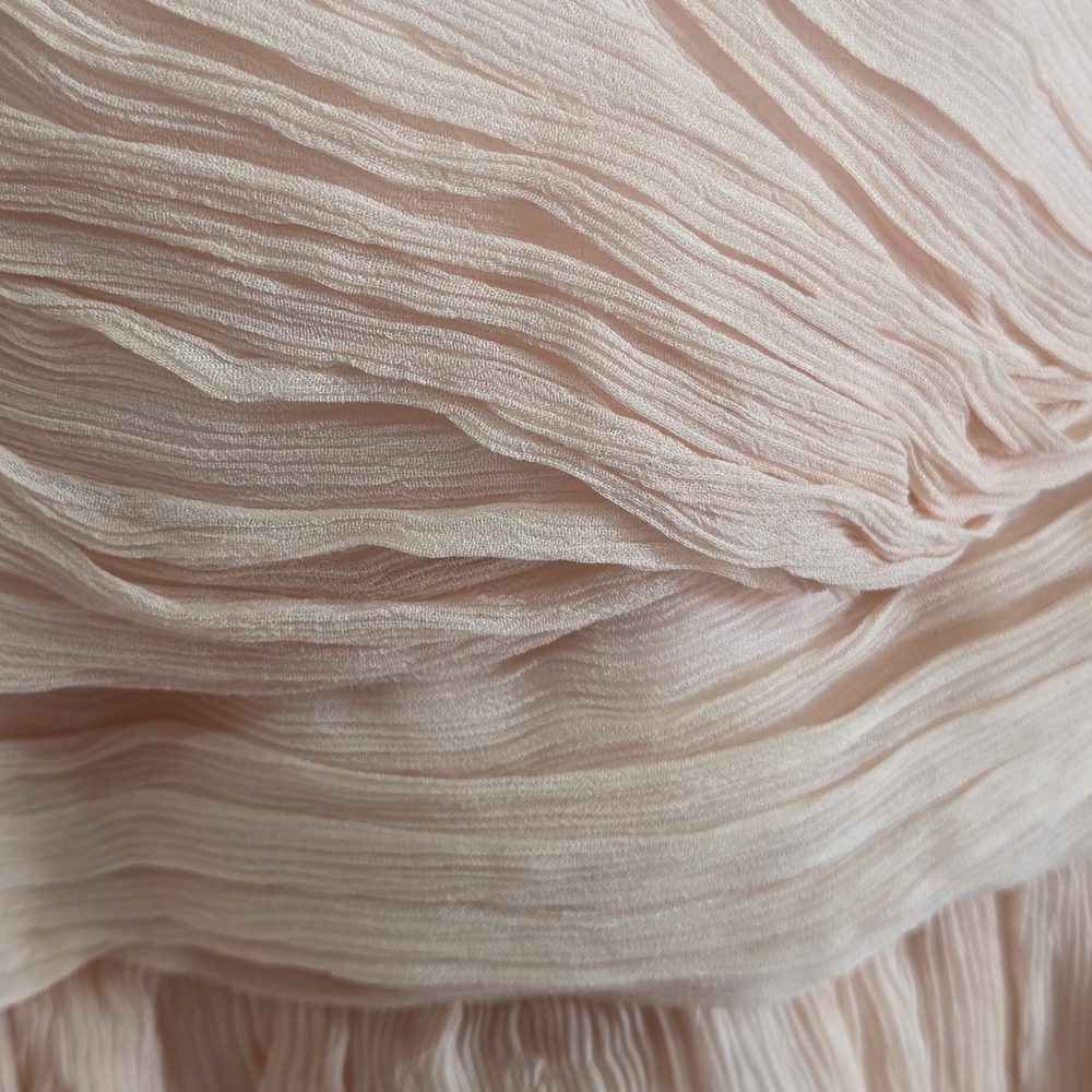 J. Crew Peach Silk Midi Dress - Picture 4 of 7
